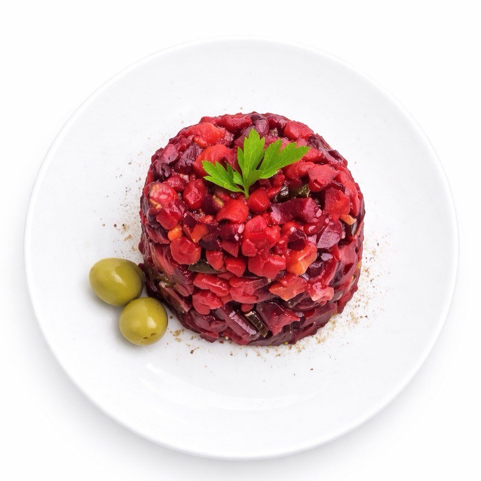 burokėlių salotos „vinigretas“