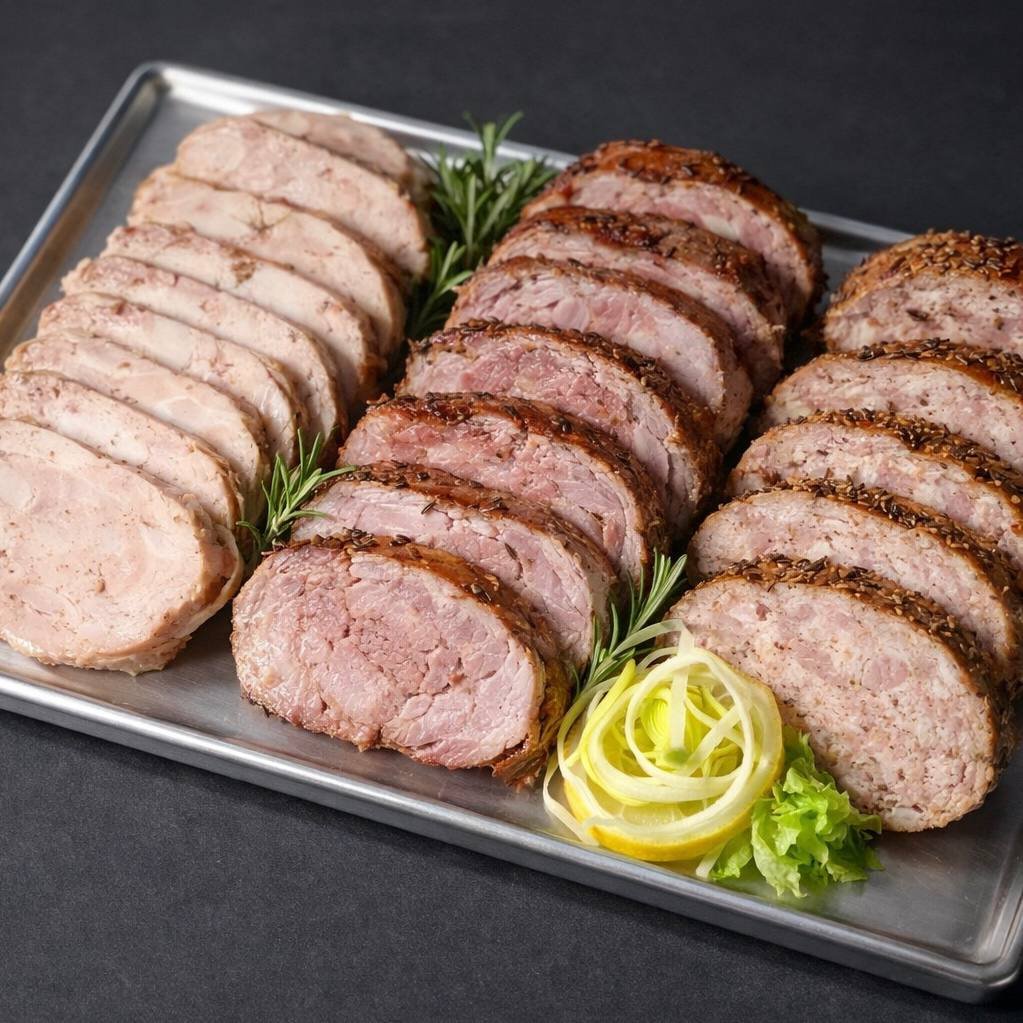 naminių mėsos vyniotinių rinkinys