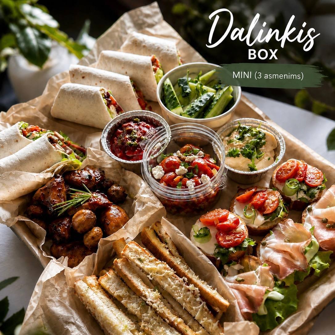 užkandžių rinkinys dalinkis box