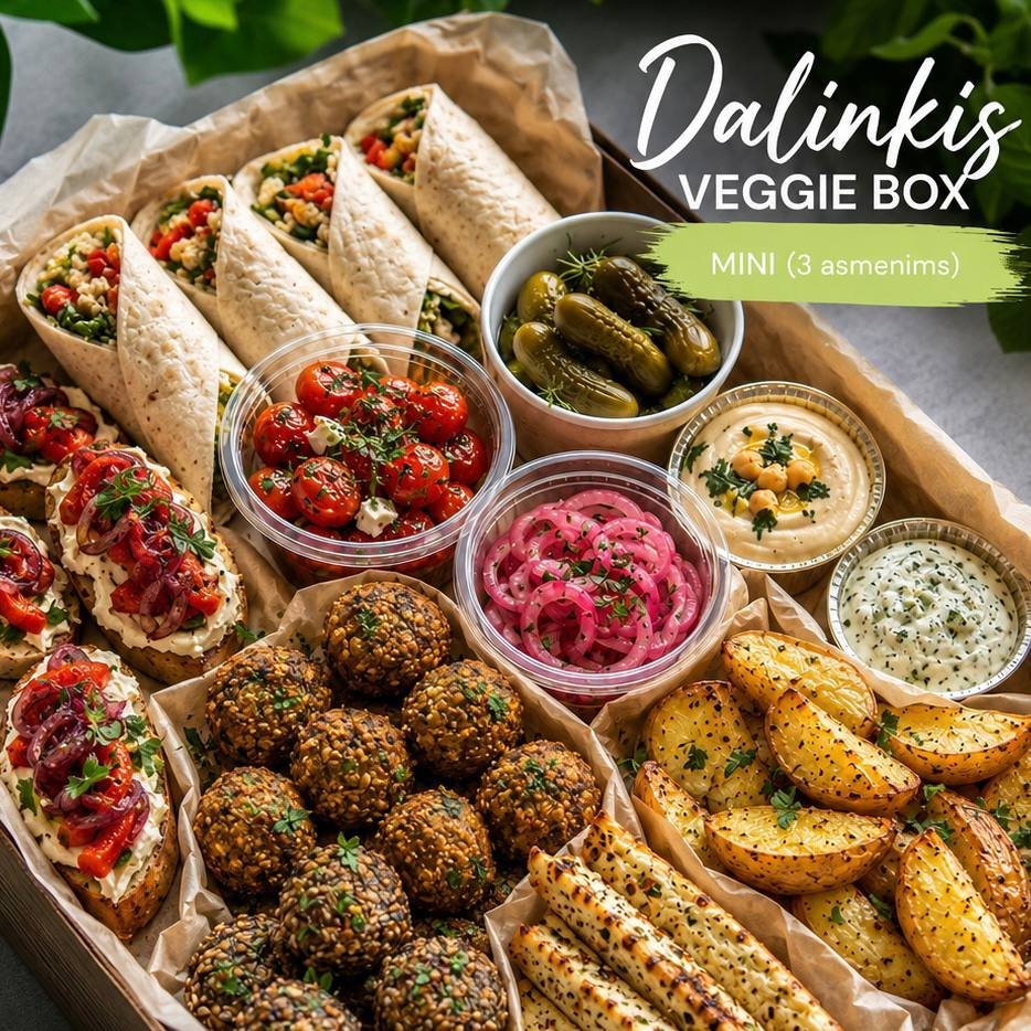 veggie box vegetariškas rinkinys